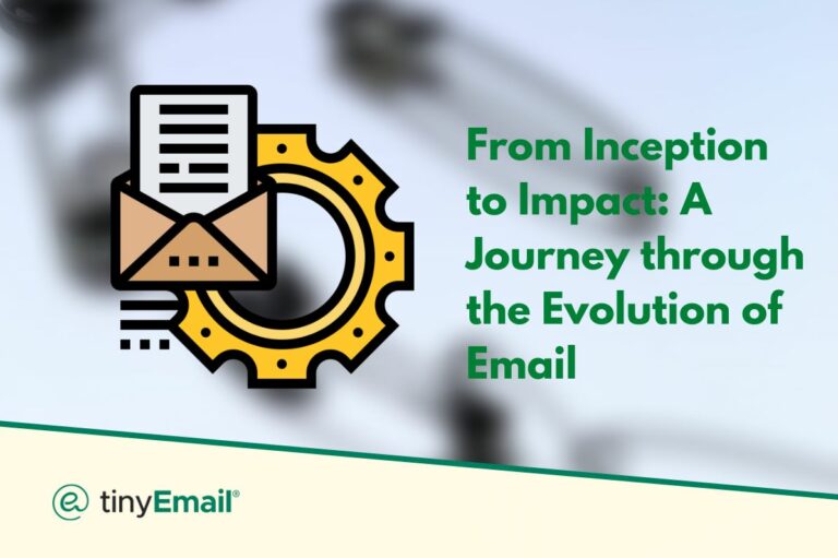 From Inception to Impact A Journey through the Evolution of Email