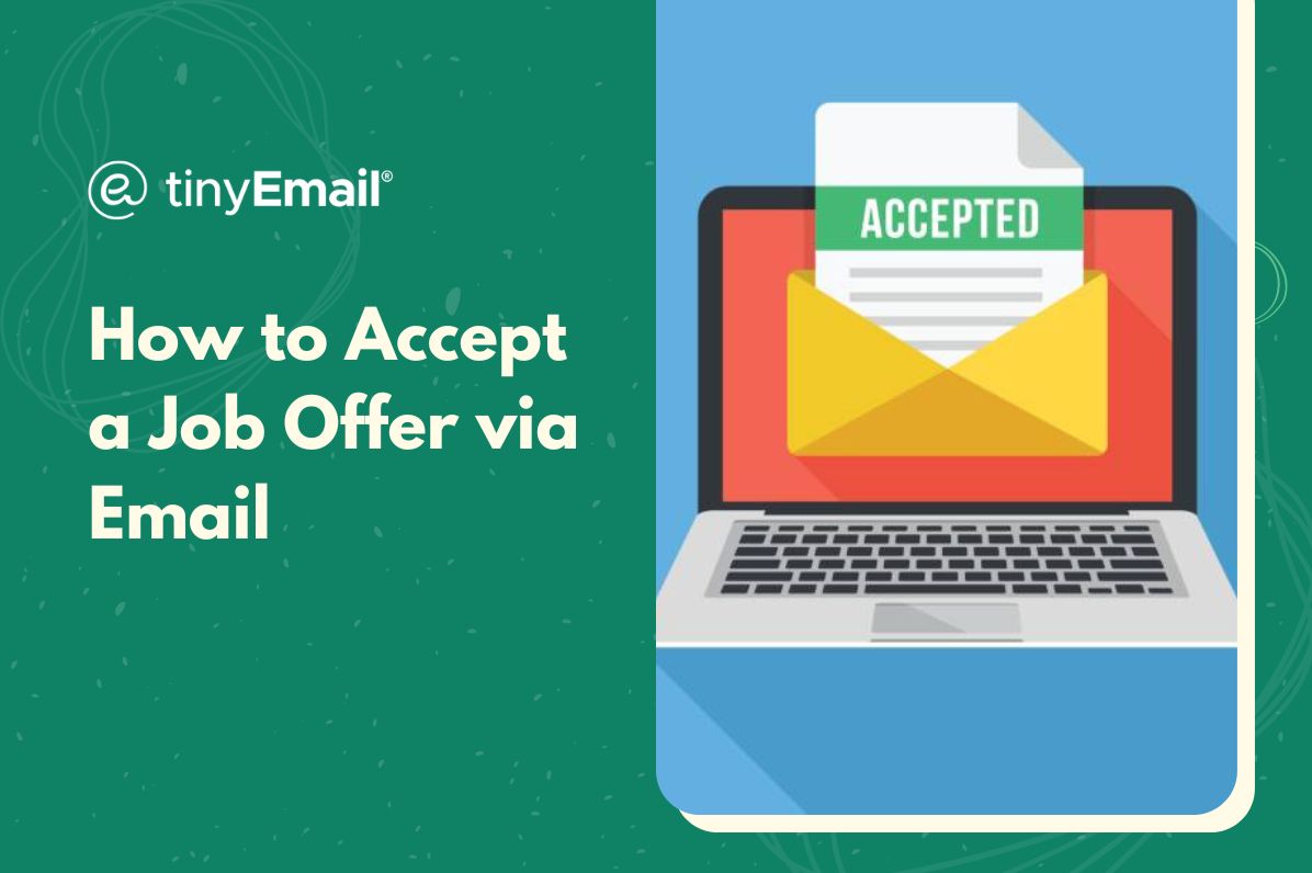How to Accept a Job Offer via Email