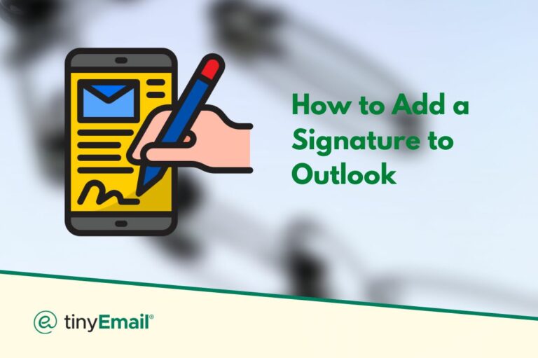 How to Add a Signature to Outlook