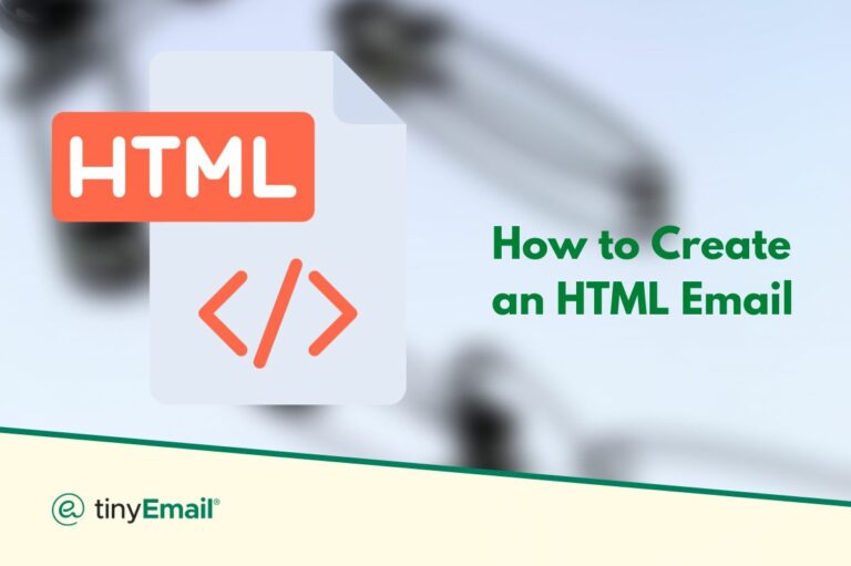 How to Create an HTML Email