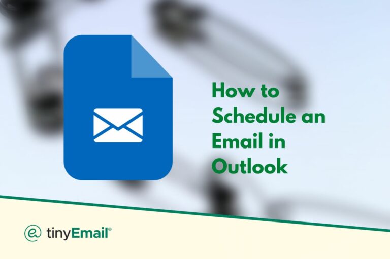 How to Schedule an Email in Outlook