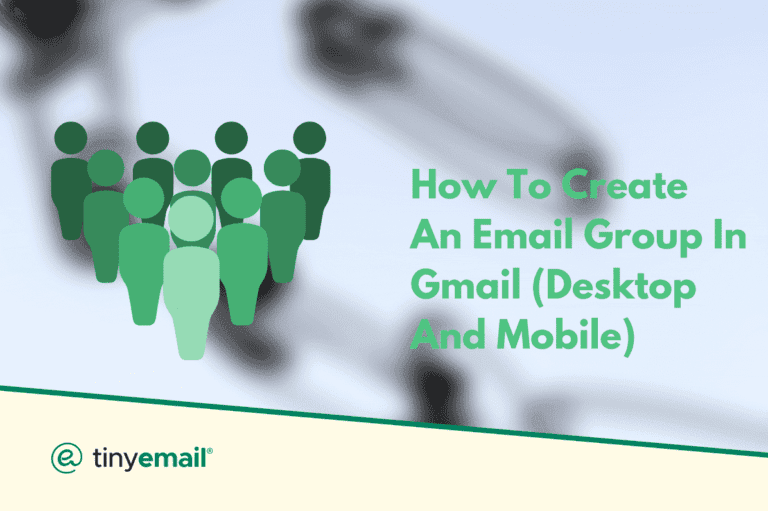How To Create An Email Group In Gmail Desktop And Mobile
